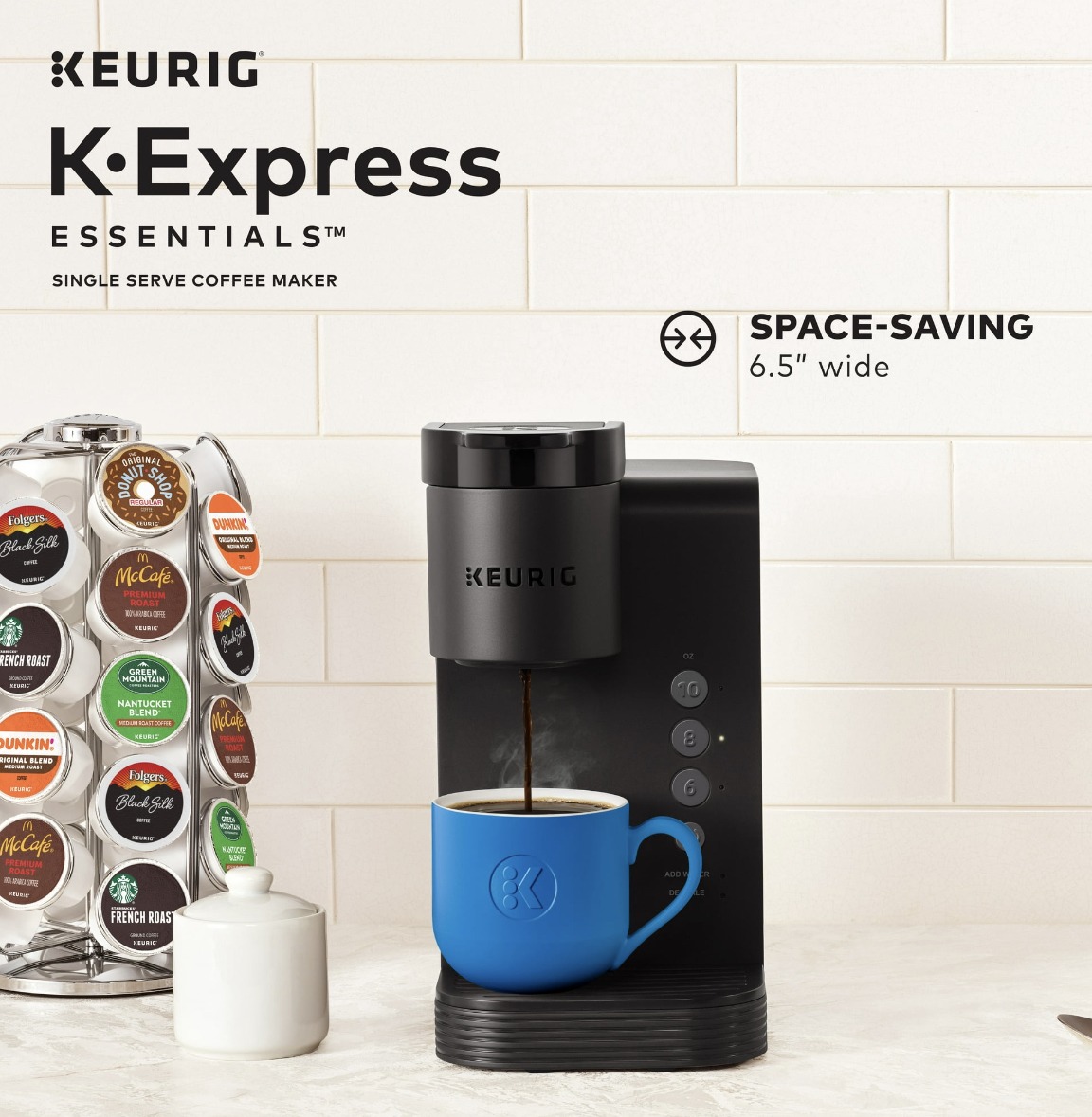 Keurig K-Mini Single Serve Coffee Maker in Black