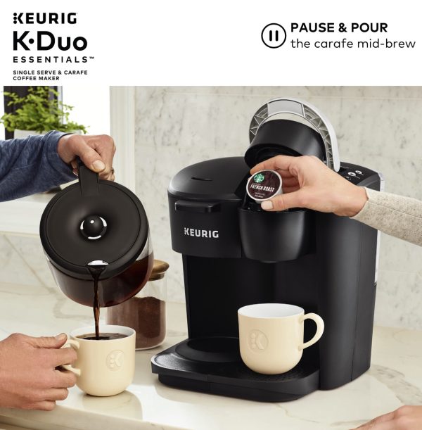 Keurig K-Duo Essentials Single Serve & Carafe Coffee Maker - HD Enterprises  TT