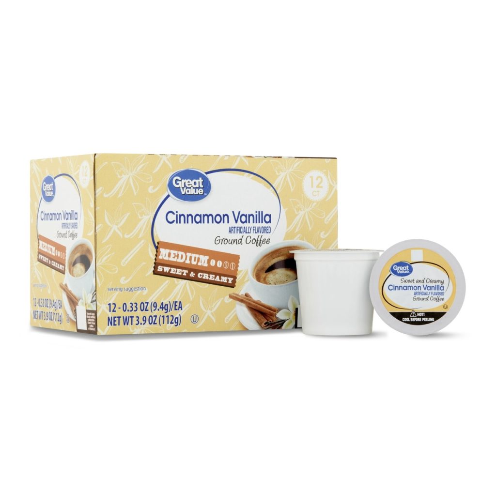 KCup Coffee Pods, 12 count [Great Value] HD Enterprises TT