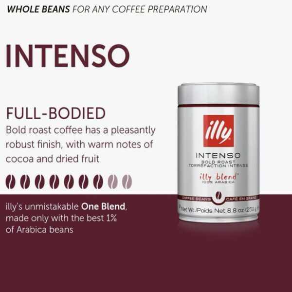 illy Whole Beans 8.8oz - Image 4
