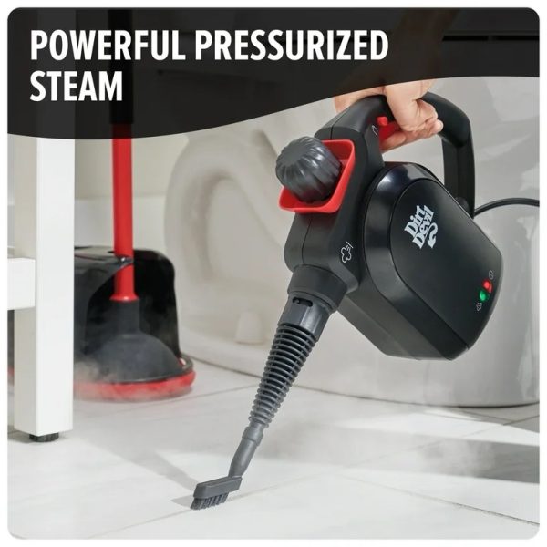 Dirt Devil Handheld Portable Steam Cleaner for Tile, Grout, Windows, Bathrooms, Kitchens, Fabric Steaming, 7-Piece Set WD21010 - Image 9