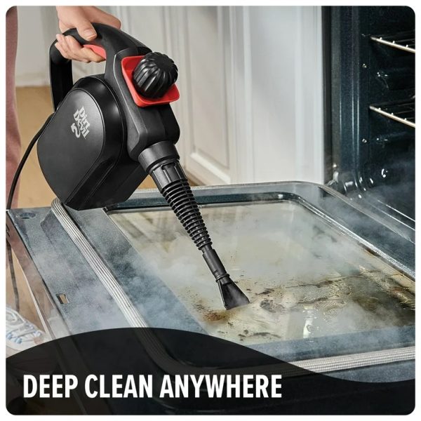 Dirt Devil Handheld Portable Steam Cleaner for Tile, Grout, Windows, Bathrooms, Kitchens, Fabric Steaming, 7-Piece Set WD21010 - Image 4