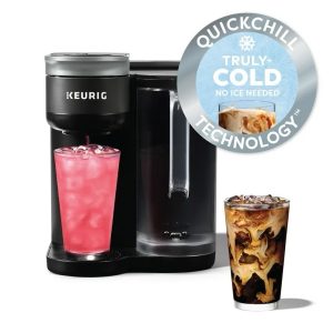 Keurig K-Brew + Chill, ICED OR HOT, Single-Serve K-Cup Coffee Maker