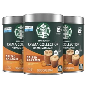STARBUCKS Premium Instant Coffee, Salted Caramel, 7.12oz tin
