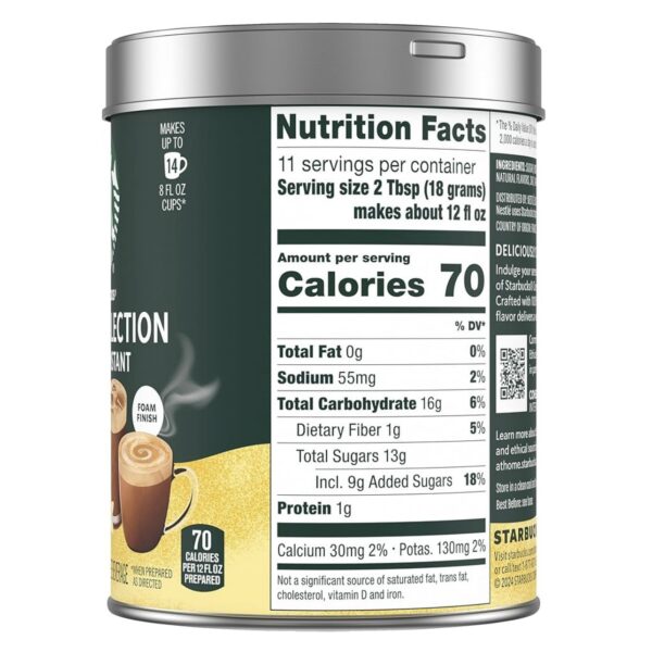 STARBUCKS Premium Instant Coffee, Madagascar Vanilla, 7.12oz tin - Image 3