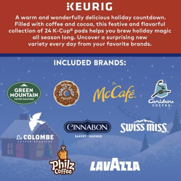 KEURIG® 24 Cups of Cheer Advent Calendar - Image 4