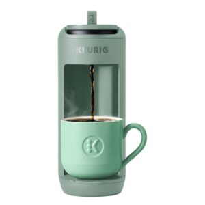 Keurig K-Mini Mate, Single Serve K-Cup Pod Coffee Maker, Glamping Green