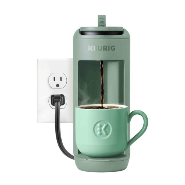 Keurig K-Mini Mate, Single Serve K-Cup Pod Coffee Maker, Glamping Green - Image 8