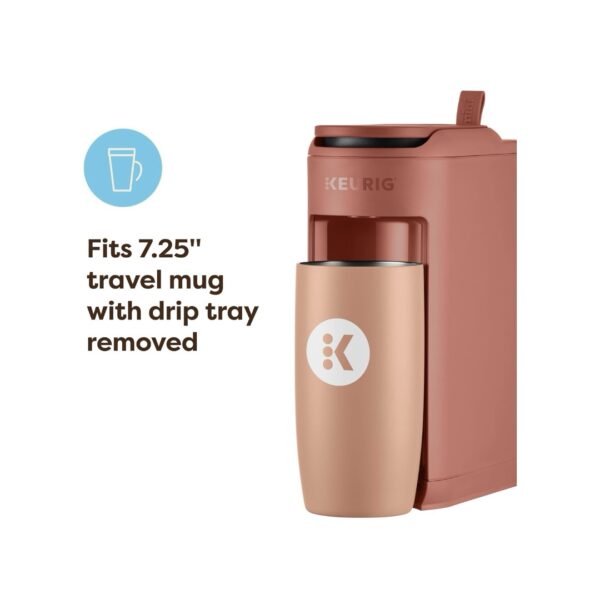 Keurig K-Mini Mate, Single Serve K-Cup Pod Coffee Maker, Red Rocks - Image 5
