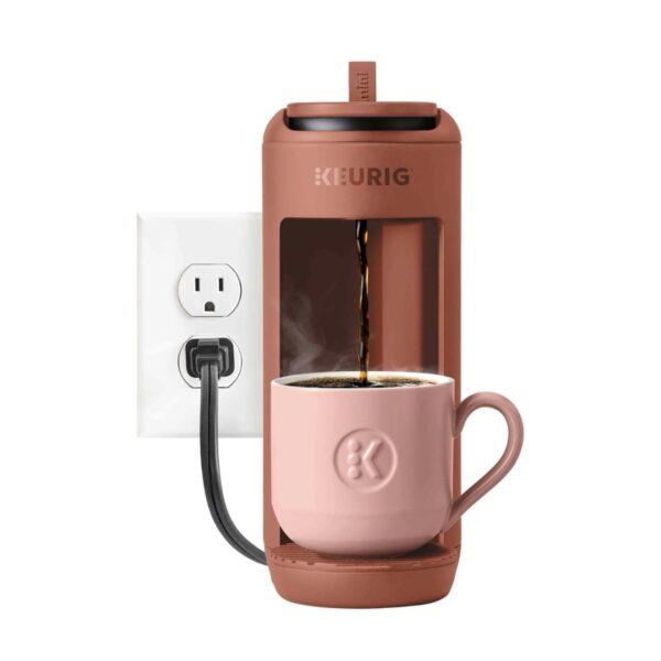 Keurig K-Mini Mate, Single Serve K-Cup Pod Coffee Maker, Red Rocks - Image 8