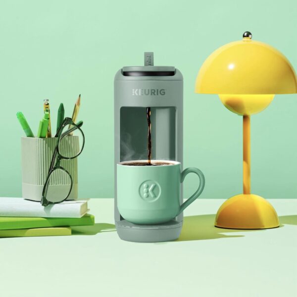 Keurig K-Mini Mate, Single Serve K-Cup Pod Coffee Maker, Glamping Green - Image 10