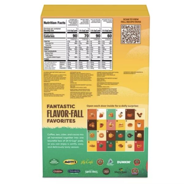 KEURIG® 24 Cups of Fall Faves Advent Calendar - Image 3