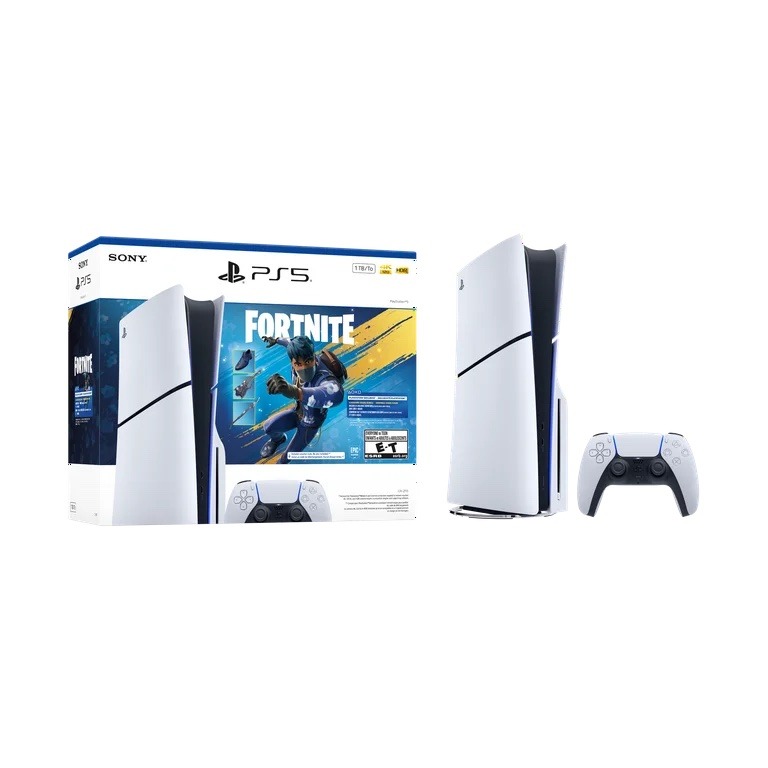 PlayStation 5 Disc Edition 1TB - Fortnite, FloweringChaos Bundle