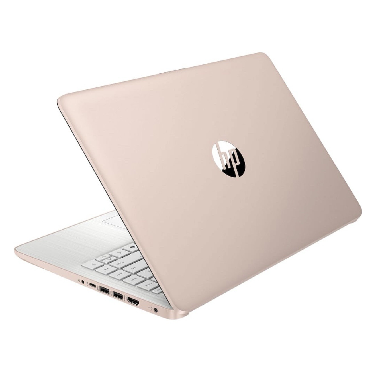 HP 14” HD 128GB/4GB Intel N150 Laptop with Microsoft 365 - Pale Rose Gold, 14-DQ6013DX - Image 2