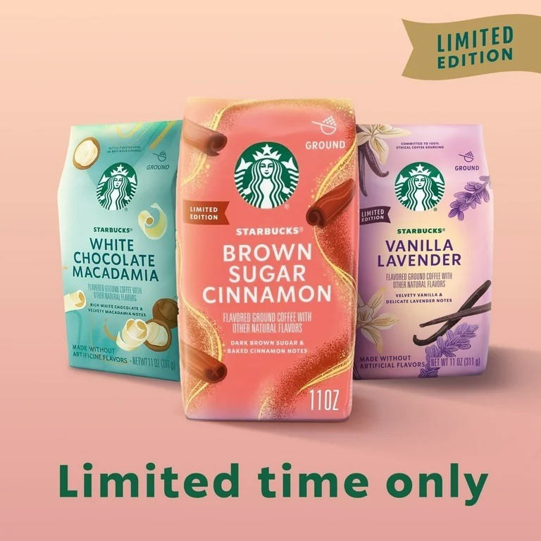 LIMITED EDITION STARBUCKS SPRING COLLECTION, 11oz bag