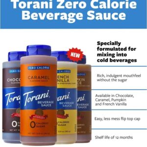 Torani Zero Calorie Beverage Sauce