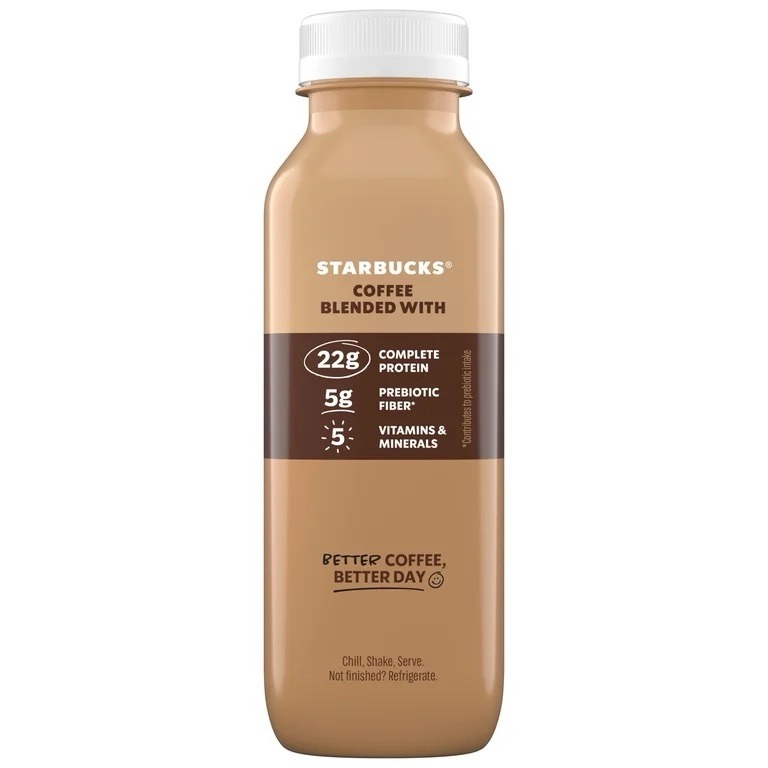 Starbucks Coffee & Protein, Caffe Mocha, 12 fl oz bottle - Image 2