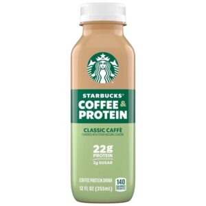 Starbucks Coffee & Protein, Caffe Mocha, 12 fl oz bottle