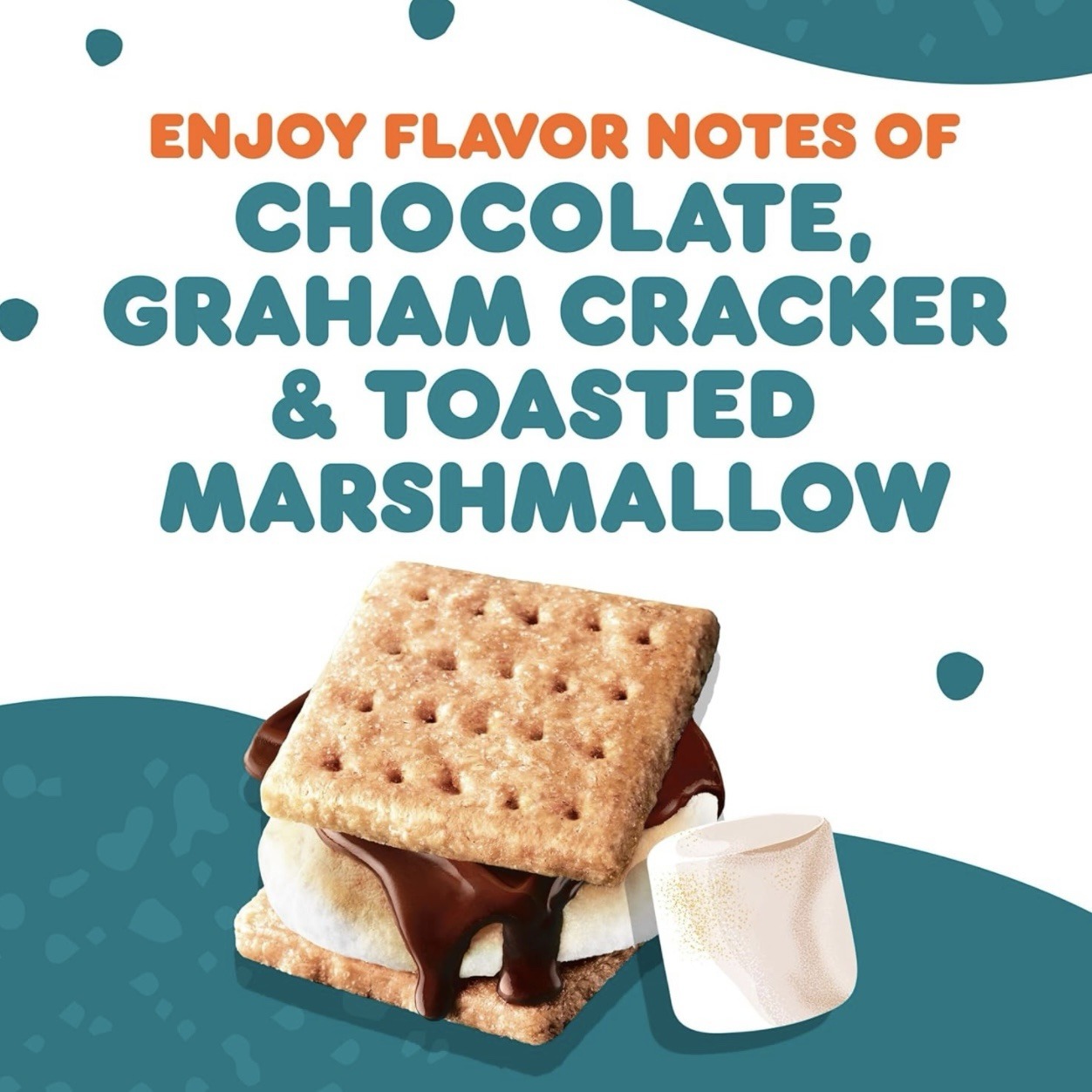 Dunkin' S'mores Flavored Ground Coffee, 11oz - Image 3