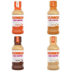 Dunkin’ Iced Coffee, 13.7 fl oz bottles