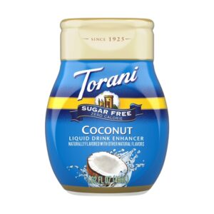 Torani Liquid Drink Enhancers, Sugar Free, Zero Calorie, 48ml (1.62 fl oz)