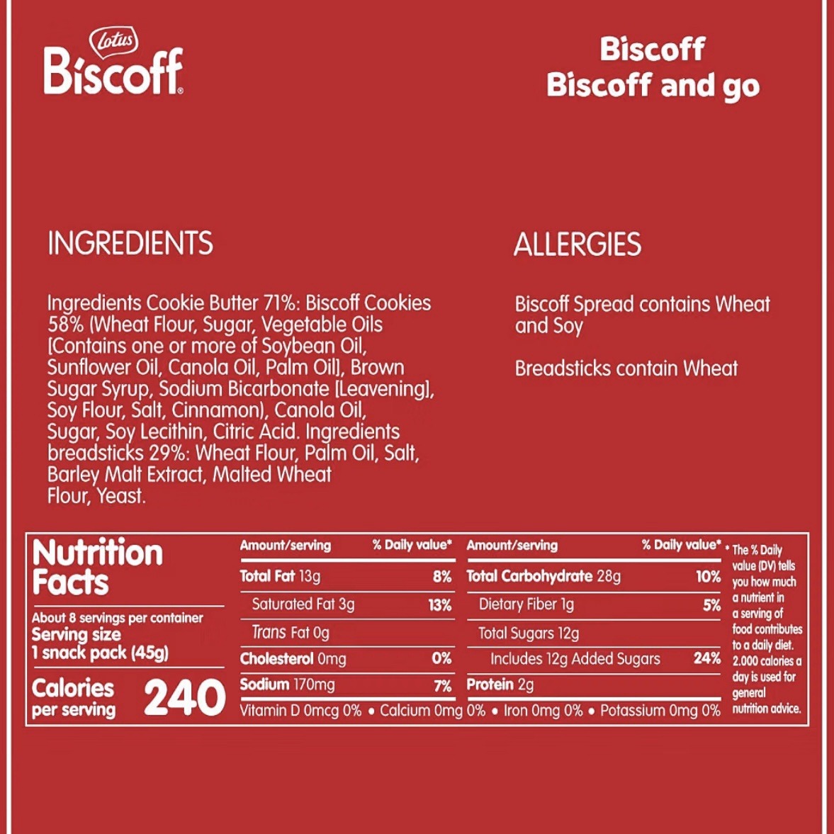 Original Lotus Biscoff & Go! Cookie Butter & Breadsticks 1.6oz - Image 2