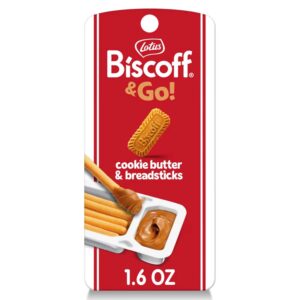 Original Lotus Biscoff & Go! Cookie Butter & Breadsticks 1.6oz