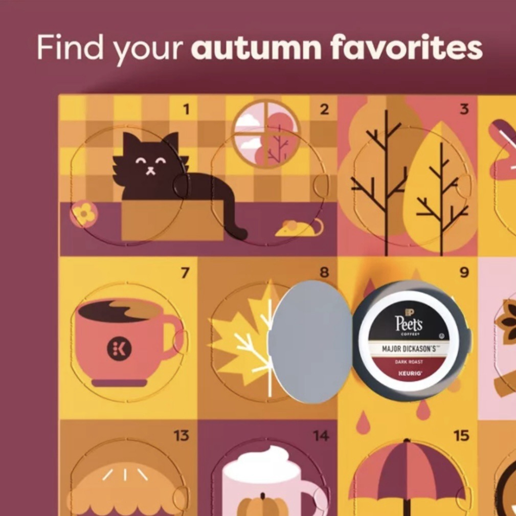KEURIG 24 Cups of Fall Faves, Autumn Variety Pack, Advent Calendar 2026 - Image 4