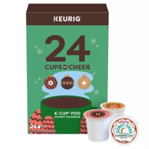 Keurig 24 Cups of Cheer, K-Cup Pod Advent Calendar 2026