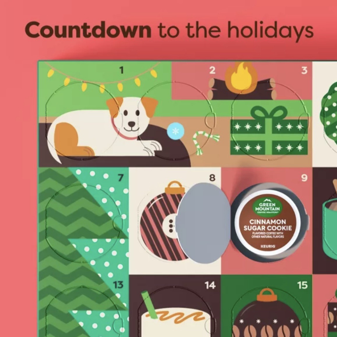 Keurig 24 Cups of Cheer, K-Cup Pod Advent Calendar 2026 - Image 3