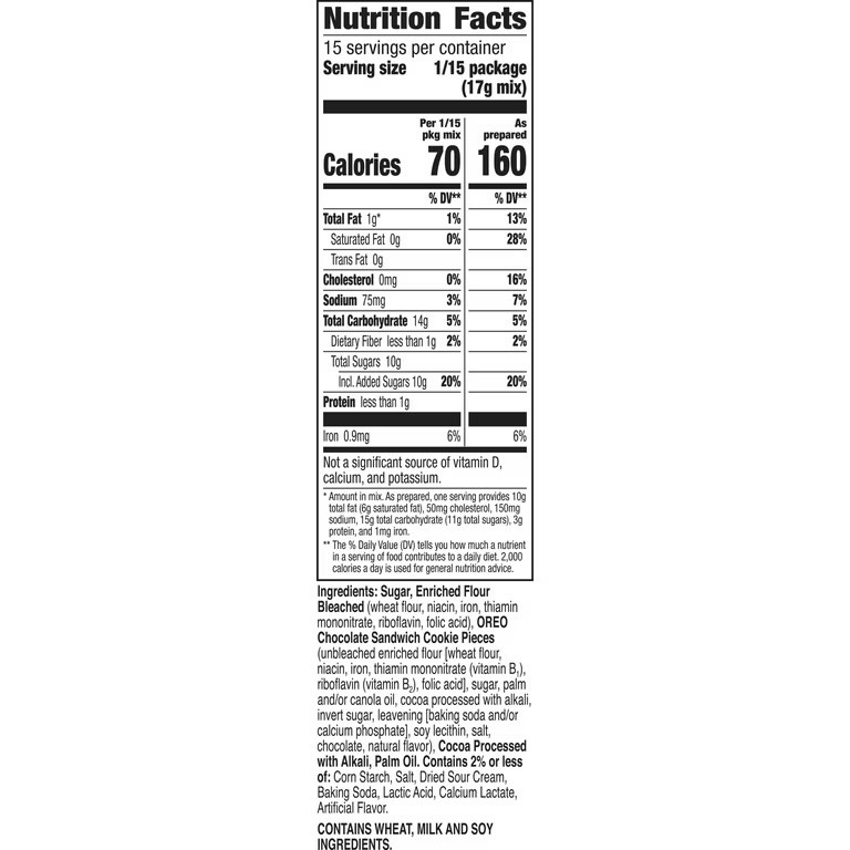Betty Exclusives OREO Baked Cheesecake Mix, Includes Real OREO Cookie Pieces, 8.9 oz - Image 5